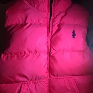 Polo Ralph Lauren Girls Reversible Puffer Vest